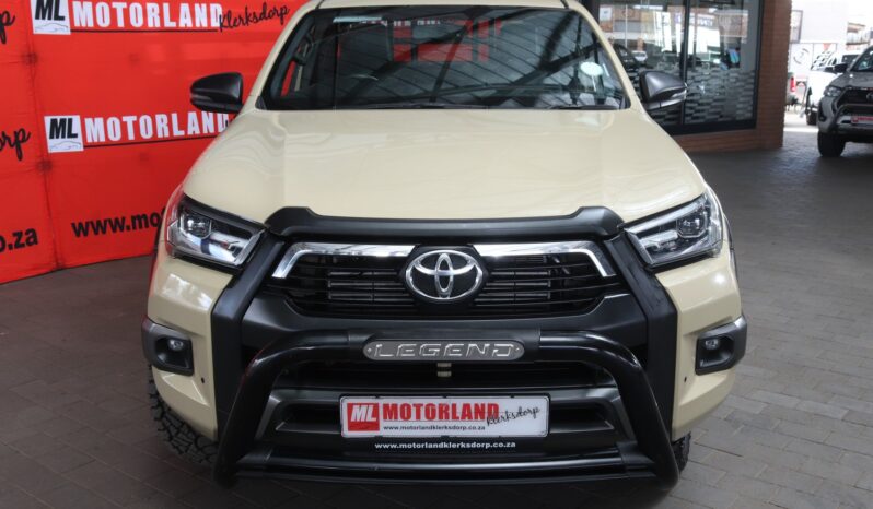 2022 Toyota Hilux 2.8 GD-6 RB Legend A/T P/U E/Cab full