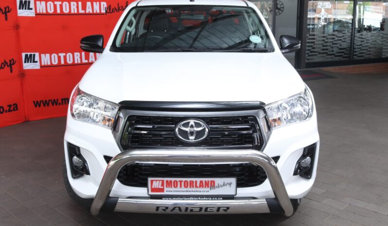 2020 Toyota Hilux 2.4 GD-6 RB SRX A/T P/U E/Cab full