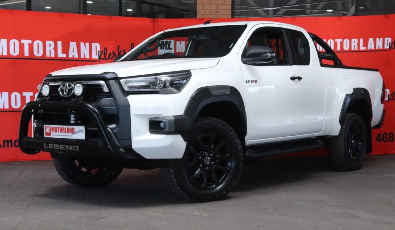 2021 Toyota Hilux 2.8 GD-6 RB Legend A/T P/U E/Cab full
