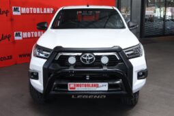 2021 Toyota Hilux 2.8 GD-6 RB Legend A/T P/U E/Cab full