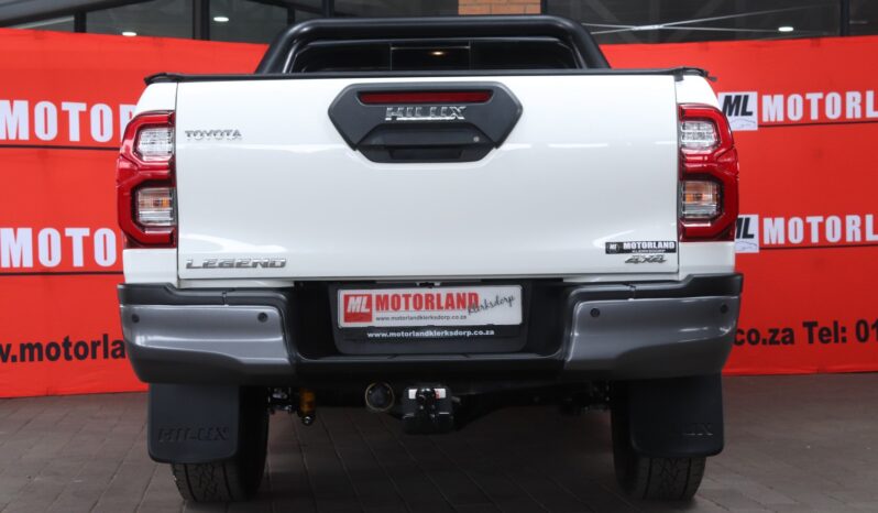2021 Toyota Hilux 2.8 GD-6 RB Legend 4×4 A/T P/U E/Cab full