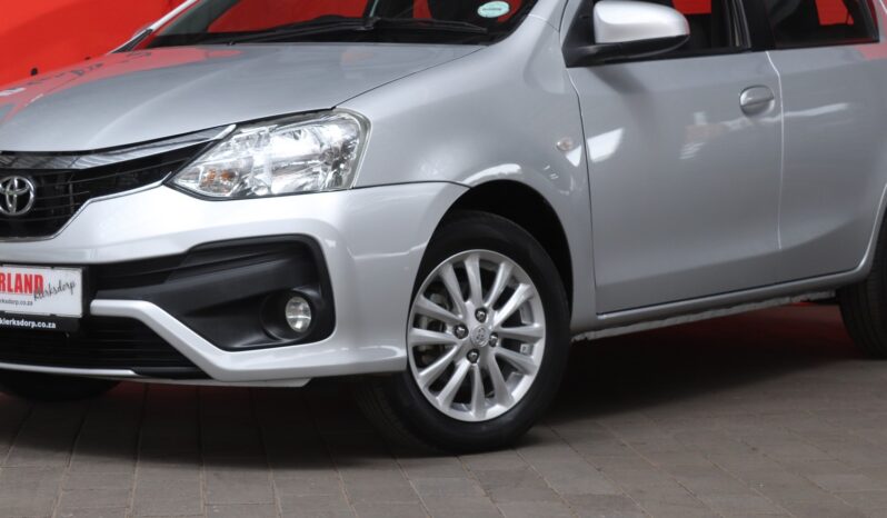 2019 Toyota Etios 1.5 Xs/Sprint Dr full