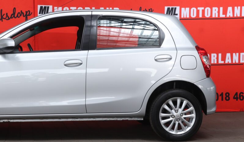 2019 Toyota Etios 1.5 Xs/Sprint Dr full