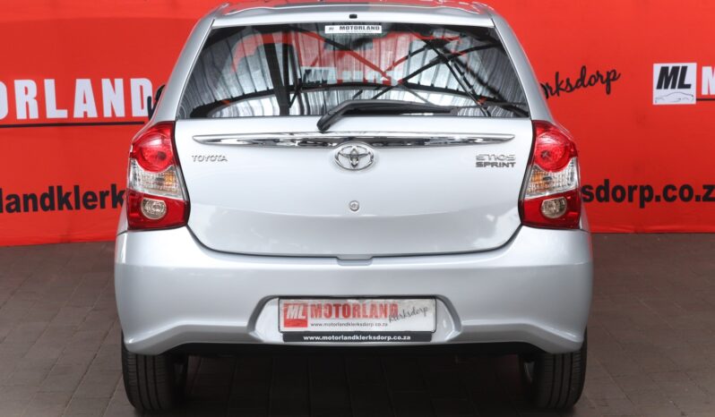2019 Toyota Etios 1.5 Xs/Sprint Dr full