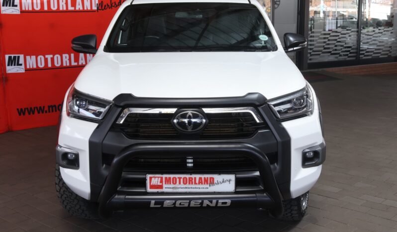 2022 Toyota Hilux 2.8 GD-6 RB Legend 4×4 D/C (M) full